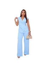 Macacão Longo Feminino Flare Social Macacão Longo Feminino Flare Social