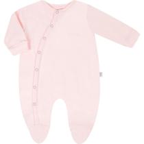 Macacão Longo Hug Com Abertura Lateral Rosa Macacão Longo Hug Com Abertura Lateral Rosa