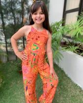 Macacão longo infantil, tamanho 6.