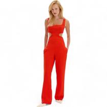 Macacão Longo Lança Perfume Alfaiataria