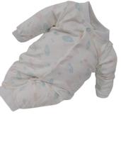 Macacão Longo Luxo Soft Bebê Menina Letut / Paraiso Rf 12743