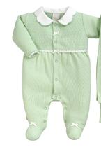 Macacão Longo Menina Verde Anjos Baby