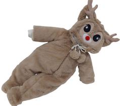 Macacao Longo Plush Fofao Luxo Bebe Menino Lessa Kids 7644 Macacao Longo Plush Fofao Luxo Bebe Menino Lessa Kids 7644