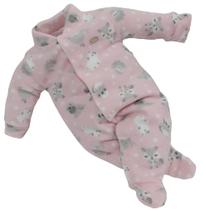 Macacão Longo Soft Bebe Menina Inverno Katita Ref 25107 Macacão Longo Soft Bebe Menina Inverno Katita Ref 25107