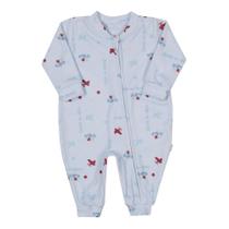 Macacão Longo Soft Bebê Menino Le Bhua / Paraiso Inverno 458