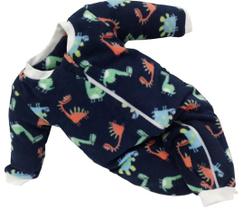 Macacão Longo Soft Bebê Menino Le Bhua / Paraiso Ref 13364