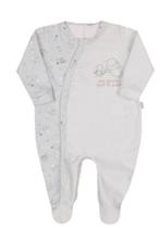 Macacão Longo Soft Verde Claro Bebê Menino Letut Macacão Longo Soft Verde Claro Bebê Menino Letut