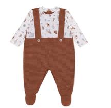 Macacão longo tipo jard mini coo algodão egipicio cachorros