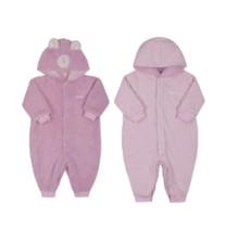 Macacão Luxo Dupla Face Bebê Menina Paraiso Inverno Rf 14527