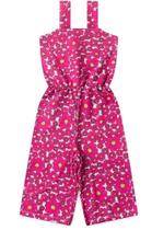 Macacão Macaquinho Infantil Floral Macacão Macaquinho Infantil Floral