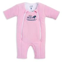 Macacão Mágico para Bebê Microfleece Rosa Pequeno Macacão Mágico para Bebê Microfleece Rosa Pequeno