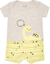 Macacão Manga Curta Bebê Menino Kiko e Kika REF:11525