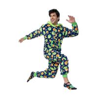 Macacão Manga Longa Soft Masculino Dragão Camping - Puket Macacão Manga Longa Soft Masculino Dragão Camping - Puket