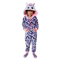 Macacão Manga Longa Soft Menina Onça - Puket Macacão Manga Longa Soft Menina Onça - Puket