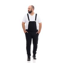 Macacão masculino Jeans Jardineira calça básica suspensório