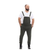 Macacão masculino Jeans Jardineira calça básica suspensório Macacão masculino Jeans Jardineira calça básica suspensório