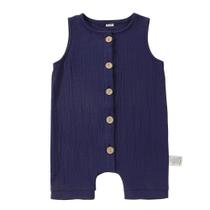 Macacão Michley unissex para bebês sem mangas, de 18 a 24 meses