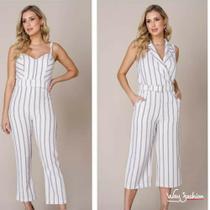 Macacão midi listrado d'proposito