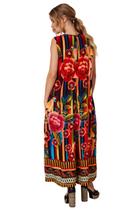 Macacão Midi Regata Estampado Yacamim O1