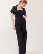Macacão Mini Bolero Tarsila Tamanho:PCor:Azul Marinho