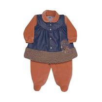 macacão minivestido bebê menina plush sonho mágico graceful macacão minivestido bebê menina plush sonho mágico graceful