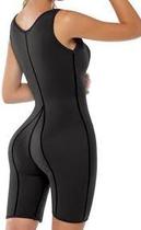 Macacão Modelador Neoprene Cinta Quente Emagrecedora Body Modelador Neoprene Cinta Modeladora Corpo Inteiro