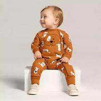 Macacão Moleton Bebê Menino Brandili Baby