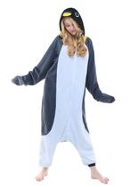 Macacão NEWCOSPLAY Grey Penguin, pijama adulto, unissex Macacão NEWCOSPLAY Grey Penguin, pijama adulto, unissex