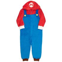 Macacão Nintendo Super Mario Bros. - Manga Comprida - Tamanho 5/6