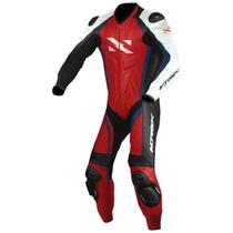 Macacão Norisk Ss Preto Vermelho Branco 1 Peça Racing