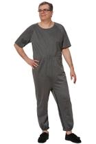 Macacão Ovidis Dementia Anti-Strip para Alzheimer Bobby Grey M