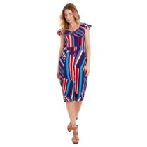 Macacão Panta Roupele Listras em Crepe