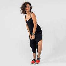 Macacão pantacourt assimétrico - preto - tam p Macacão pantacourt assimétrico - preto - tam p