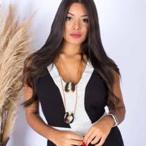 Macacão pantacourt em linho