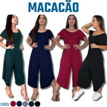 Macacão Pantacourt Feminino Social Super Elegante