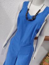 macacão pantacourt linho