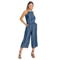 Macacão Pantacourt Liocel Rovitex Azul