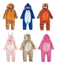 Macacão Para Bebê Bichinhos Em Pelúcia Tip Top Tam. 1,2,3 Macacão Para Bebê Bichinhos Em Pelúcia Tip Top Tam. 1,2,3