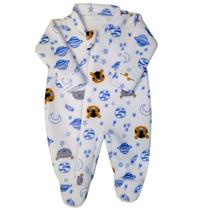 Macacao para bebe Masculino menino em Soft dia a dia confortavel Pijama Roupa Infantil