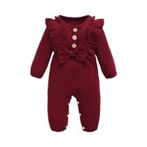 Macacão Para Bebê Menina De 0 a 3 Meses, Fantasia De Recém-Nascido Com Manga Longa E Faixa Para a Macacão Para Bebê Menina De 0 a 3 Meses, Fantasia De Recém-Nascido Com Manga Longa E Faixa Para a