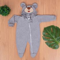 Macacão para Bebe Recém Nascido 0 a 3 Meses Macacão de Ursinho Pijama de Bebê Roupa Para Bebe Dormir