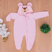 Macacão para Bebe Recém Nascido 3 a 6 Meses Macacão de Ursinho Pijama de Bebê Roupa Para Bebe Dormir - Mari Baby Enxovais