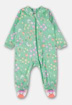 Macacão para Bebê Unissex em Suedine Comfy Up Baby