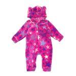 Macacão Pelúcia Fleece Bebe Infantil Zíper Quentinho P/ Frio
