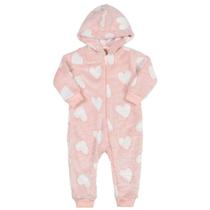 Macacão Peluciado para Bebê Menina Up Baby Macacão Peluciado para Bebê Menina Up Baby