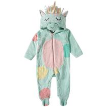 Macacão peludinhos unicórnio toddler tip top Macacão peludinhos unicórnio toddler tip top