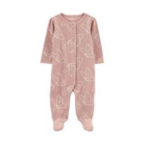 Macacão Pijama Bebê 0 a 12 meses Carters inverno quentinho - Carter's