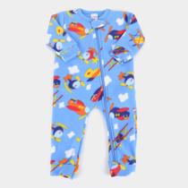 Macacão Pijama Bebê Candy Kids Soft Fleece