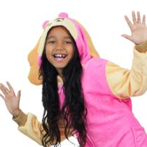 Macacão Pijama Infantil Kigurumi Patrulha Canina Chase Skye