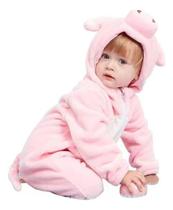 Macacão Pijama Inverno Bebê Fantasia Bichinho Alta Qualidade